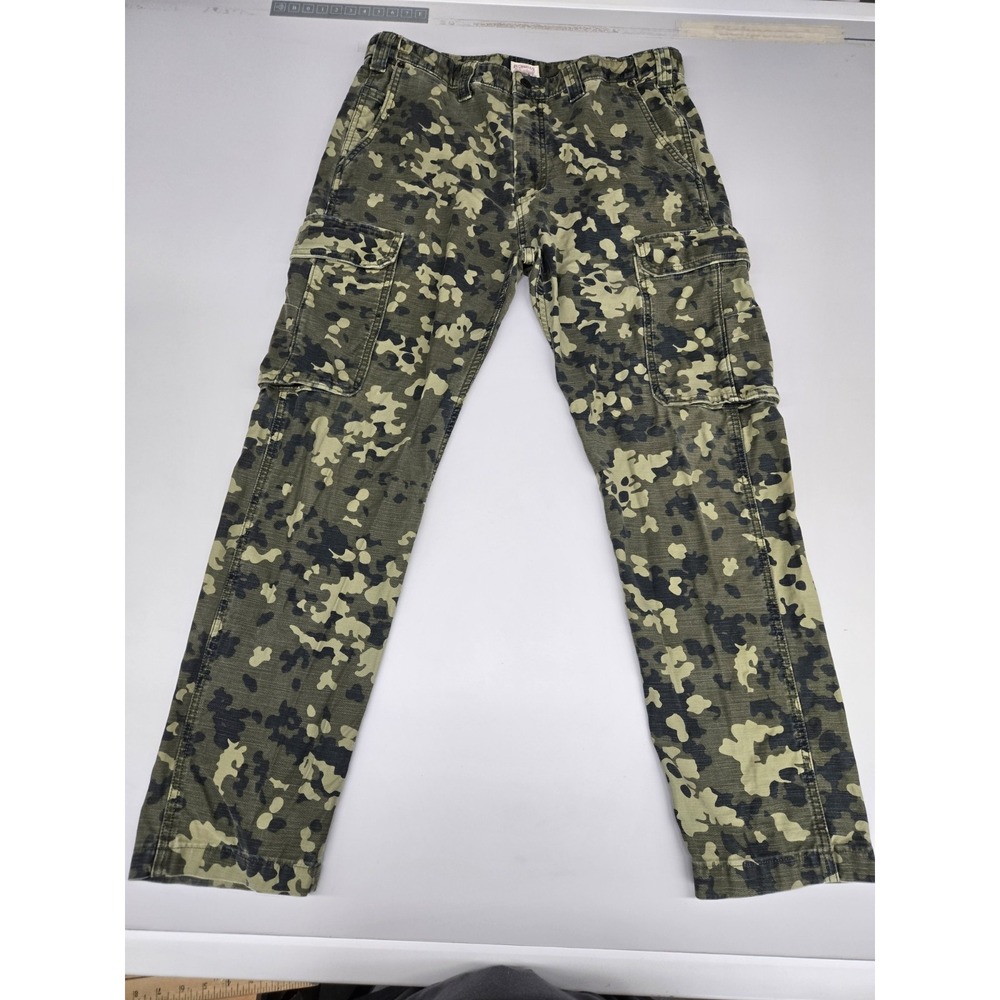 Levi's Men's Camouflage Cargo Pants Adjustable Waist Size 34x32